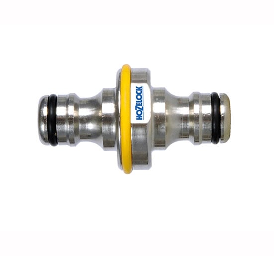 Hozelock 2044 Pro Metal Double Male Connector - Double Male - HOZ2044 - Hozelock - Trade Counter Direct