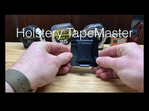 Holstery TapeMaster V2 - Clip-On Tactical Tape Measure Holder - HLSTR-TAPE-V2