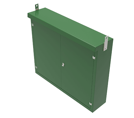 IC18 GRP Kiosk - 2000 X 1750 X 550mm - D17 - IS5046 - Mitras - Trade Counter Direct