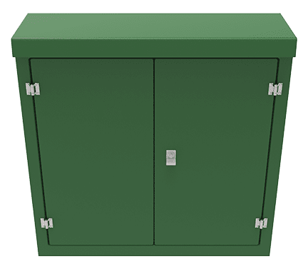 IC8 GRP Kiosk - 1250 X 1250 X 450mm - D12 - IS5042 - Mitras - Trade Counter Direct