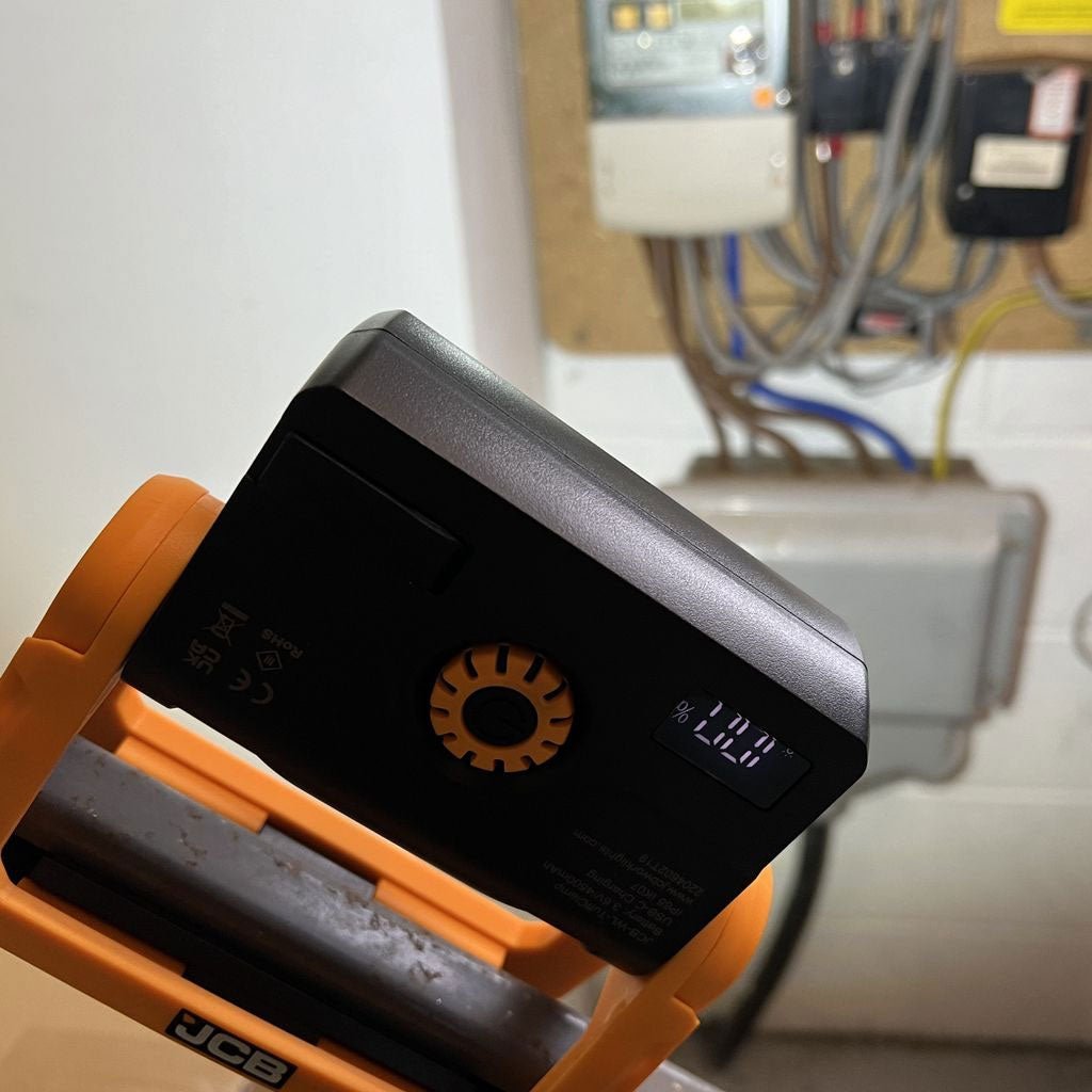 JCB 1500 LM Work Light with Strong Clamp - JCB-WL-TUFFCLAMP - JCB Work Lights - Trade Counter Direct