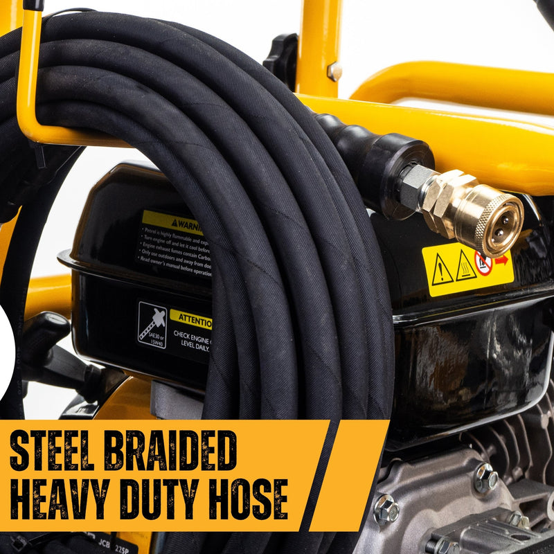 JCB 224CC 3100PSI Petrol Pressure Washer AR Triplex Pump - JCB-PW7532P - Hyundai - Trade Counter Direct