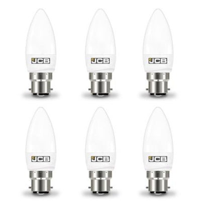 JCB 6W - 40W LED Candle BC/B22d Non - Dim Warm White - S10978 - JCB - Trade Counter Direct