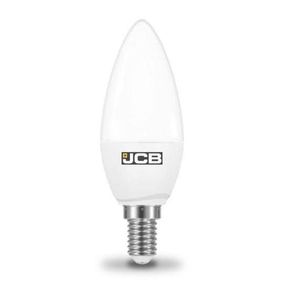 JCB 6W - 40W LED Candle SES/E14 Non - Dim Daylight Light Bulb - S10982 - JCB - Trade Counter Direct