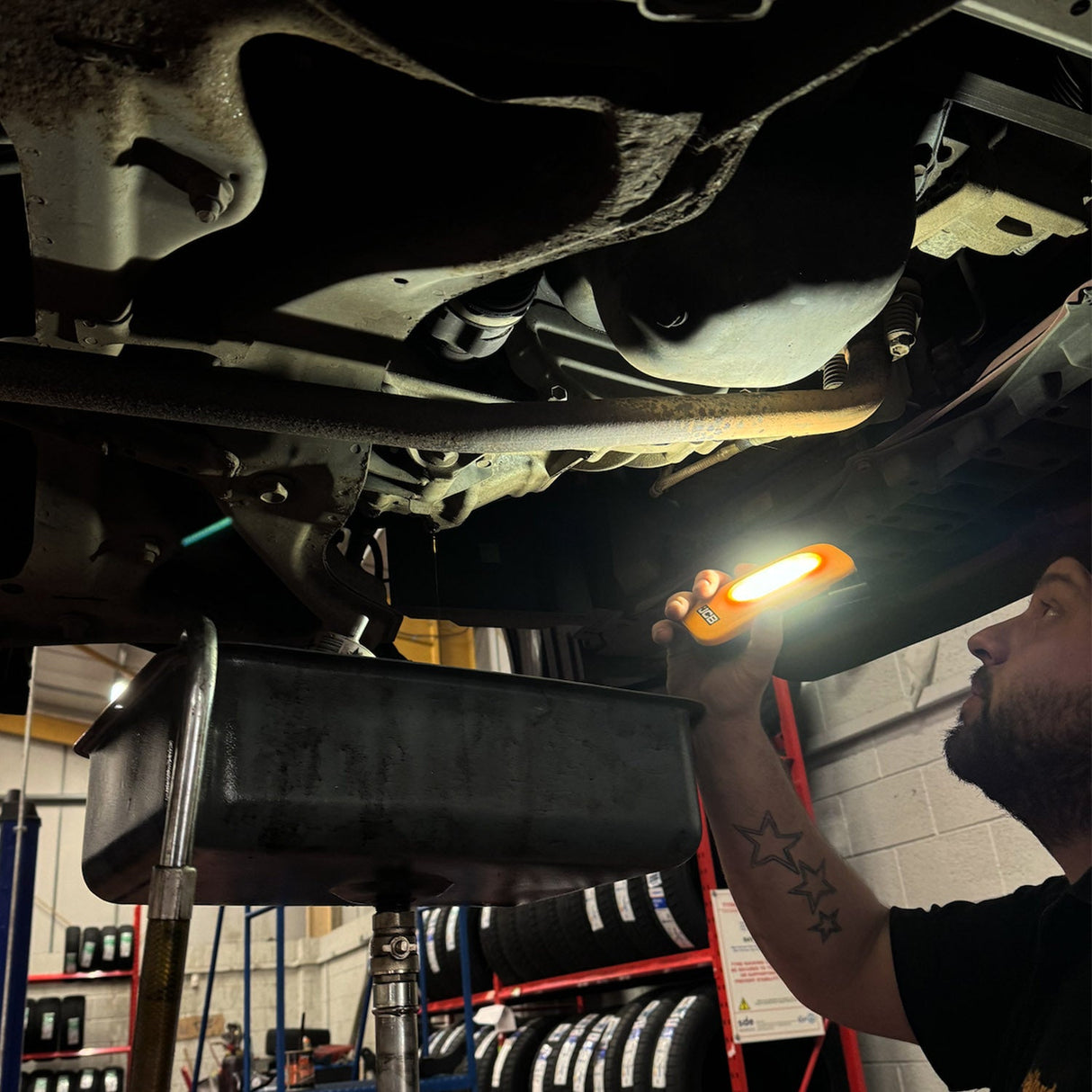 JCB Dual Inspection and Work Light - JCB-WL-FLEXTRA - JCB Work Lights - Trade Counter Direct