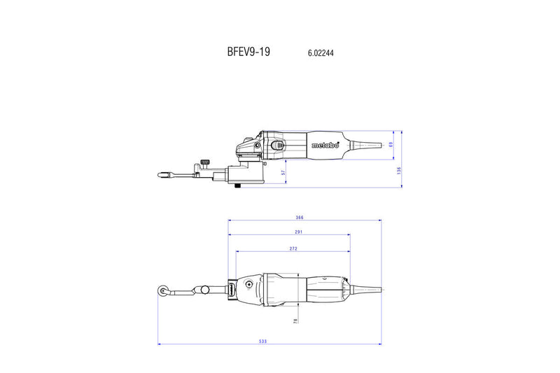 Metabo BFE 9-20 Set (602244500) 240V Band File product image 2