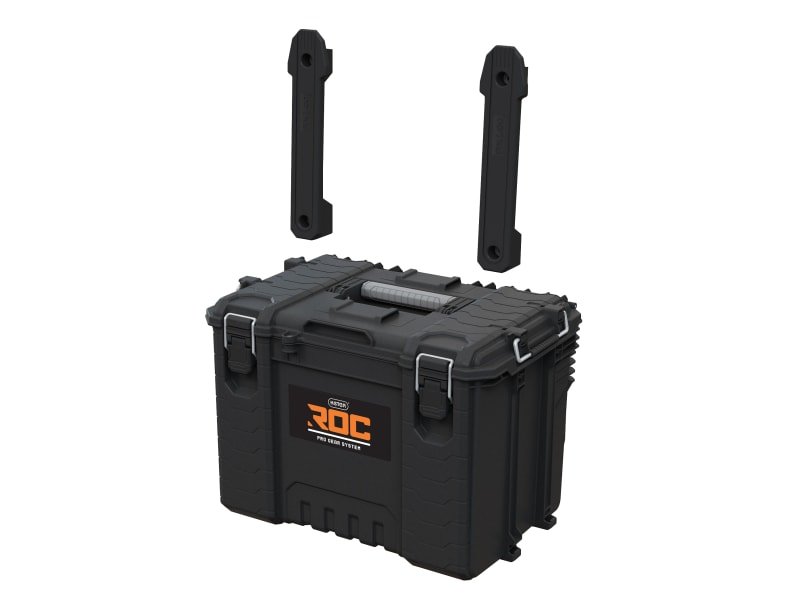 Keter Roc Pro Gear 2.0 Cart - Mobile Tool Storage with Detachable Wheelbase - KET256981 - Keter Plastics UK - Trade Counter Direct