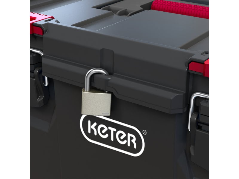 Keter Stack N Roll Cart - Durable Rolling Base with 7in Wheels for Stack N Roll System - KETSNRCART - Keter Plastics UK - Trade Counter Direct