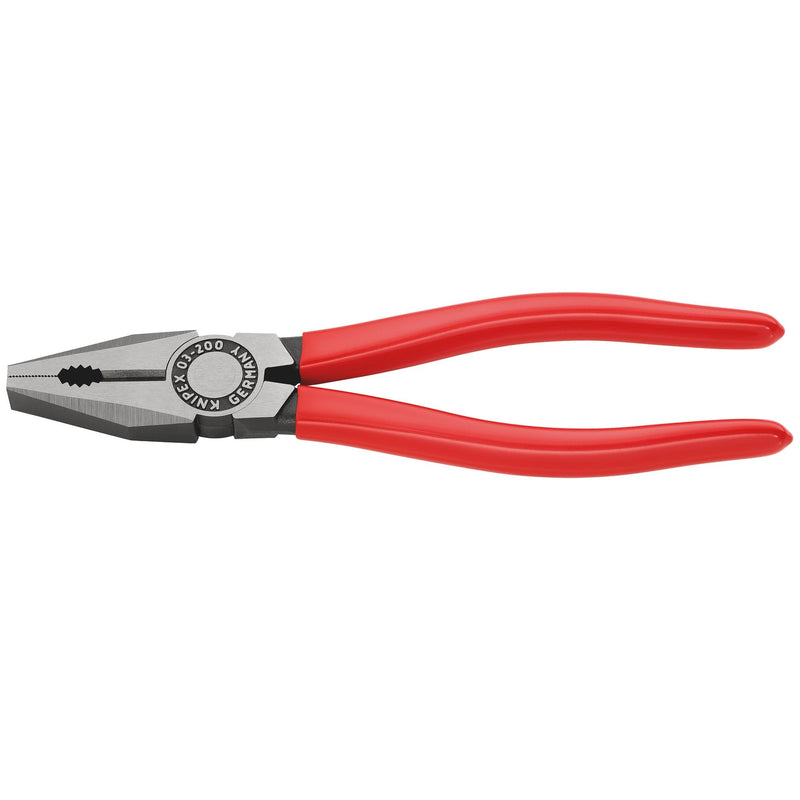 KNIPEX 03 01 200 SBE Combination Pliers, 200mm - DR-36902 - KNIPEX - Trade Counter Direct