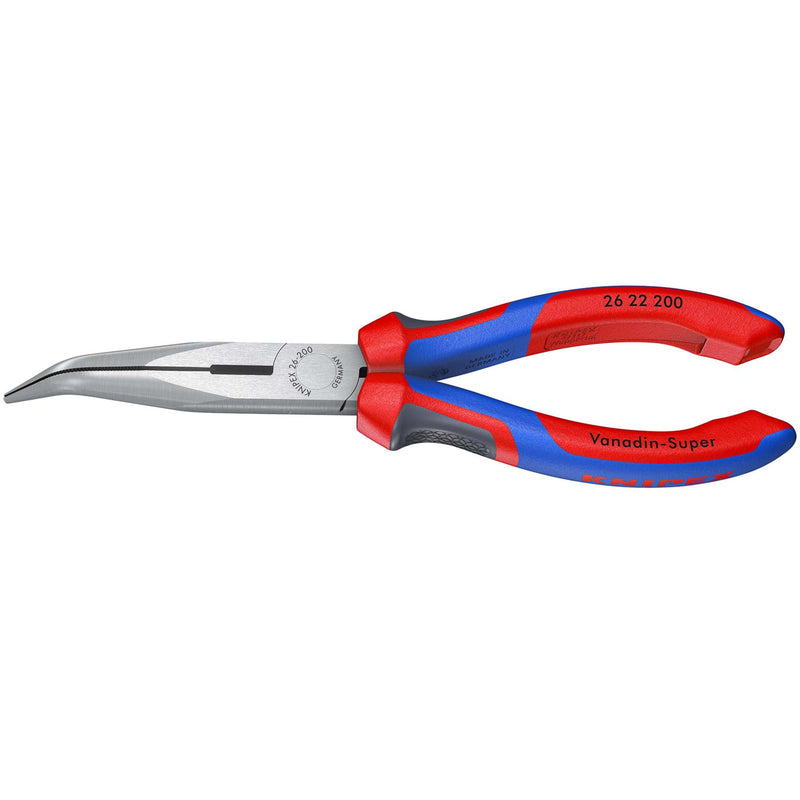 KNIPEX 26 22 200 SB Snipe Nose Side Cutting Pliers, 200mm - DR-77004 - KNIPEX - Trade Counter Direct