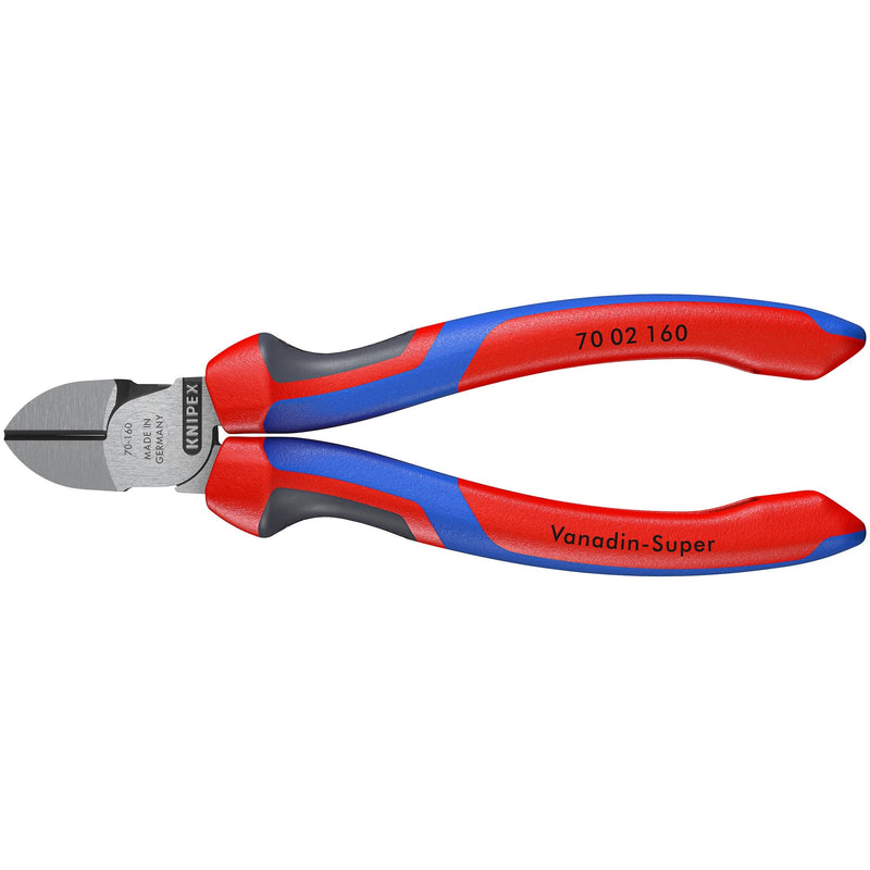KNIPEX 70 02 160 SB Diagonal Cutter, 160mm - DR-55499 - KNIPEX - Trade Counter Direct