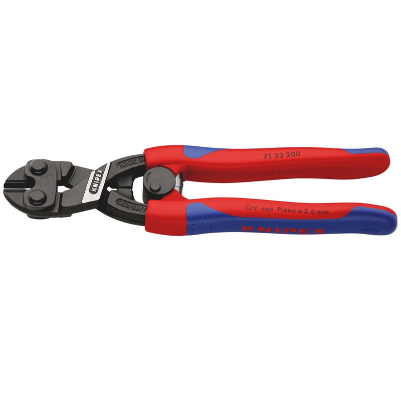 KNIPEX 71 32 200 SB CoBolt® Compact Bolt Cutter, 200mm - DR-49197 - KNIPEX - Trade Counter Direct