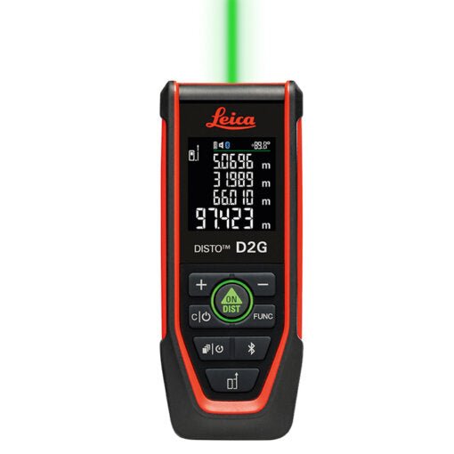 Leica DISTO™ Laser Distance Meter – X1 / D2 Smart / D2G Green Beam - 1017808 - Leica - Trade Counter Direct