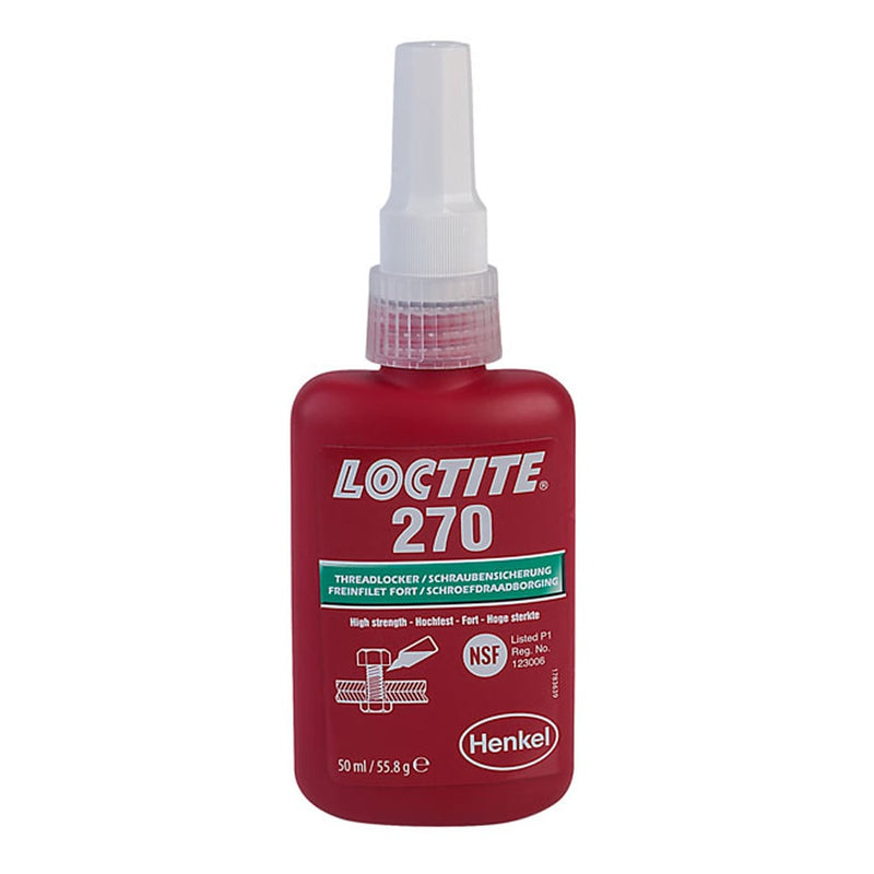 Loctite 270 High Strength Threadlocker - 50ml - LOC270-50 - Loctite - Trade Counter Direct