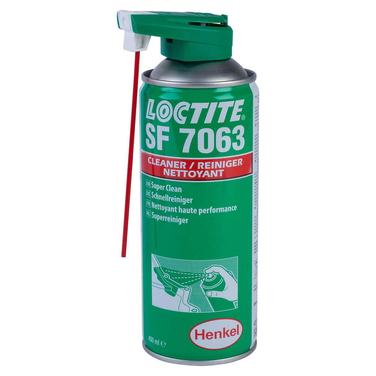 Loctite LOC2098749 SF 7063 Cleaner Aerosol - 400ml - LOC2098749 - Loctite - Trade Counter Direct
