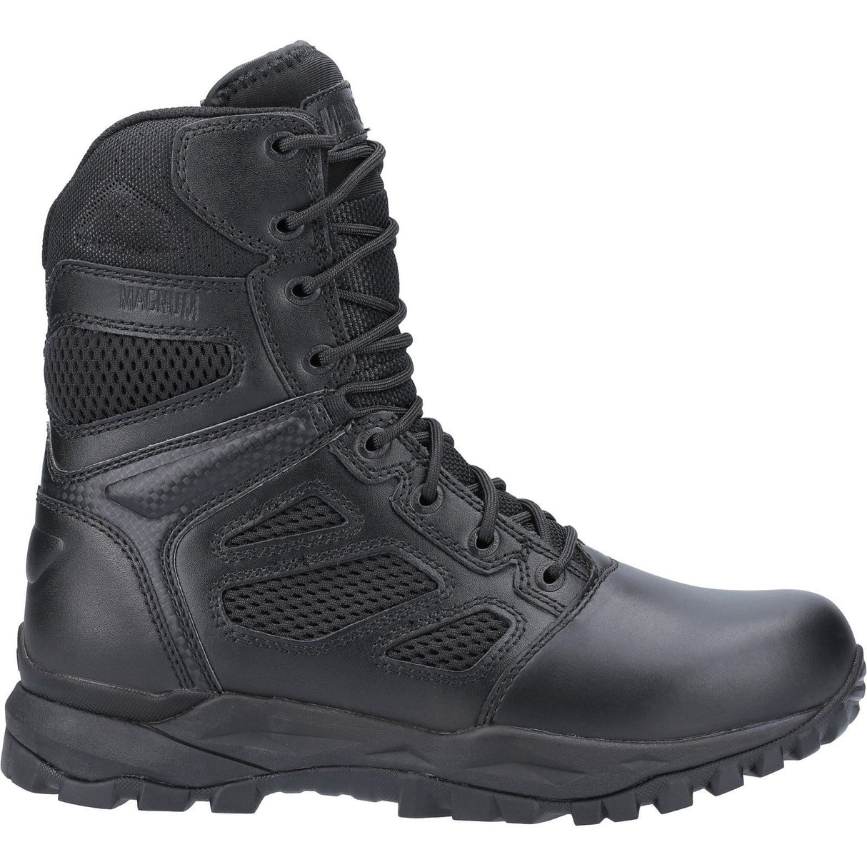 Magnum Elite Spider X 8.0 Side - Zip Uniform Boot - Black (M801591 - 060) - 30934-52768-03 - Magnum - Trade Counter Direct