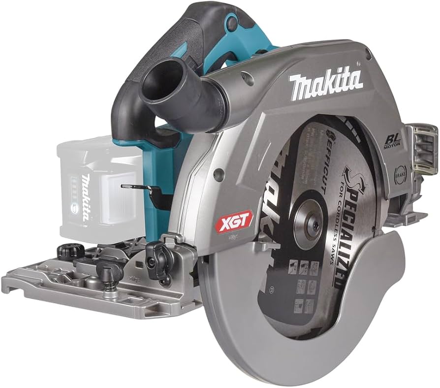 Makita 40VMAX CIRCULAR SAW 270MM BL XGT - HS011GZ - HS011GZ - Makita - Trade Counter Direct