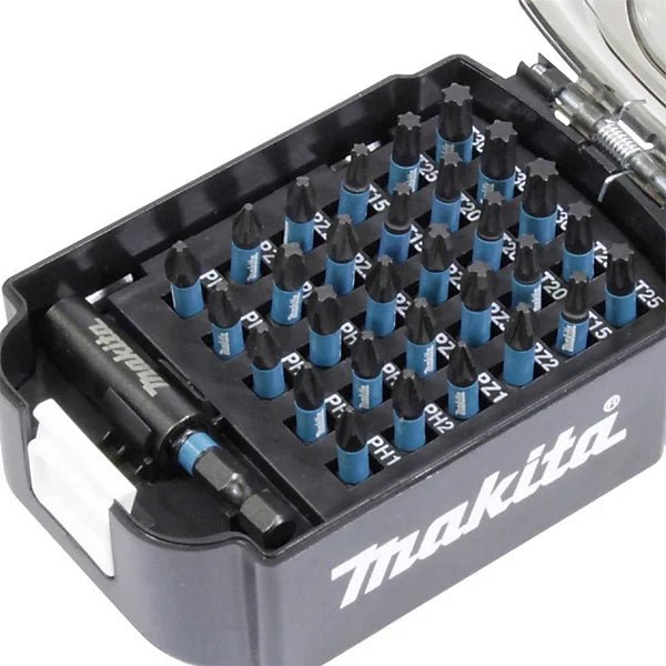 Makita E - 03084 31 Piece Impact Black Bit Set in Battery Case - E-03084 - Makita - Trade Counter Direct