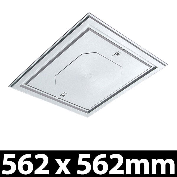 Manthorpe GL260 Loft Hatch 562x562 Plastic Access Hatch - GL260 - GL260 - Manthorpe - Trade Counter Direct