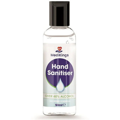 MediKings S16898 Over 60% Alcohol Hand Sanitiser No Rinse Formula - 50ml - S16898 - Trade Counter Direct - Trade Counter Direct