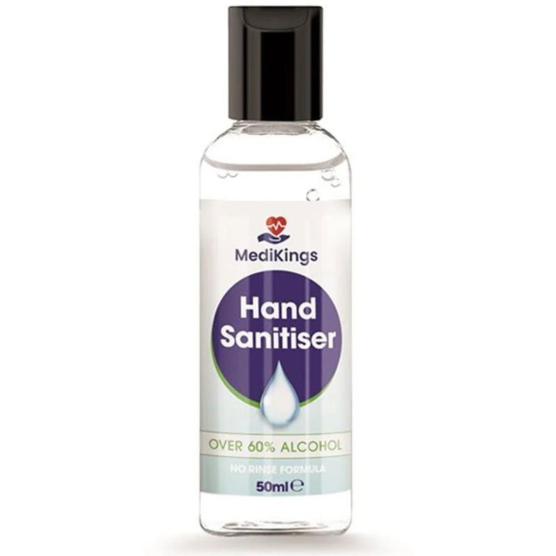MediKings S16898 Over 60% Alcohol Hand Sanitiser No Rinse Formula - 50ml - S16898 - Trade Counter Direct - Trade Counter Direct