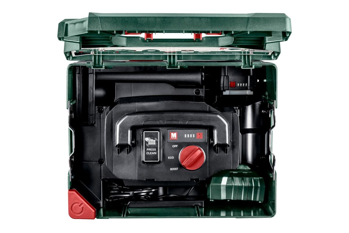 Metabo AS18LPC Cordless 18V Vacuum Cleaner - 602021850 - AS18LPC - Metabo Power Tools UK - Trade Counter Direct