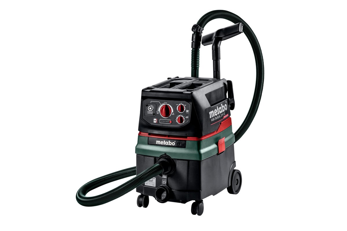 Metabo ASR36 - 18BL25MSC 36 - 18V M - Class Cordless Dust Extractor Bare Unit - 602046850 - ASR36-18BL25MSC - Metabo Power Tools UK - Trade Counter Direct
