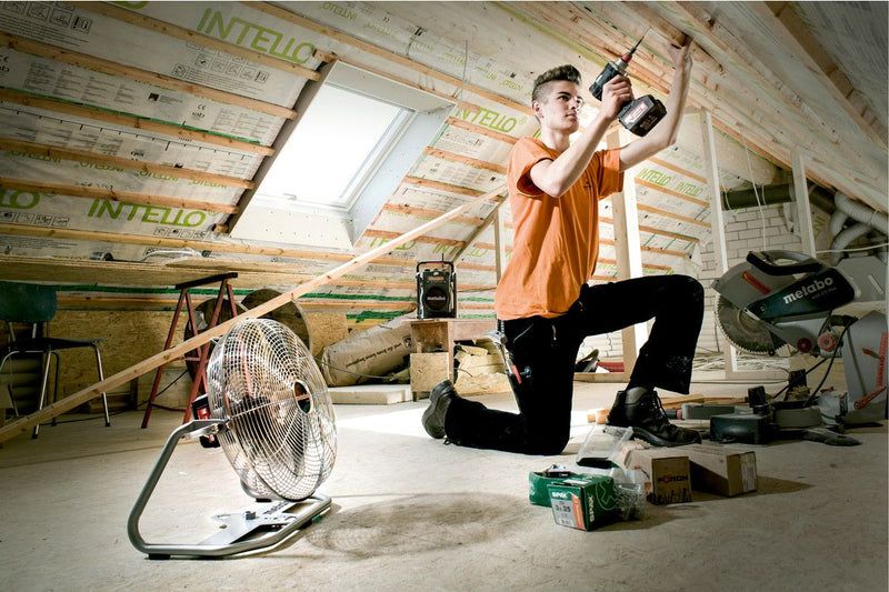 Metabo AV18 18v 355mm 3 mode Cordless Fan Bare Unit - AV18 - Metabo Power Tools UK - Trade Counter Direct