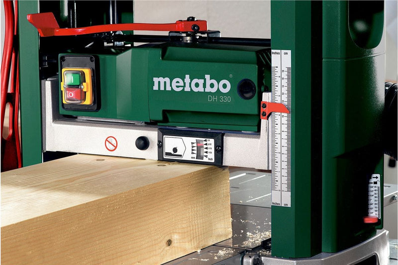 Metabo DH330 - 240V Bench Thicknesser - 0200033038 - DH330-240V - Metabo Power Tools UK - Trade Counter Direct