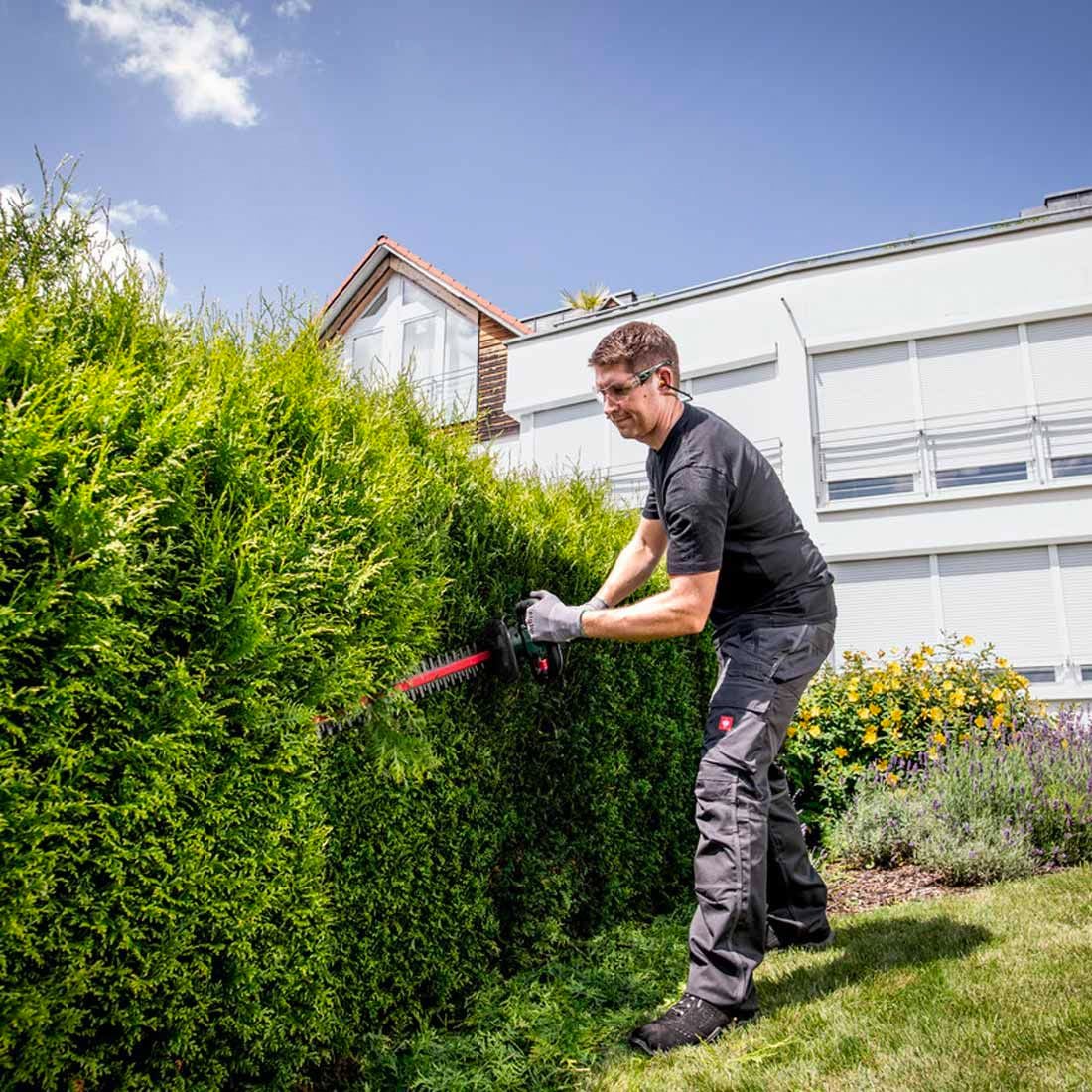 Metabo HS18LTX55 Hedge trimmer, body only 601716850 - HS18LTX55 - Metabo Power Tools UK - Trade Counter Direct