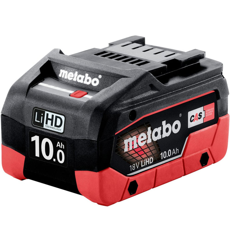 Metabo LIHD1810 18V 10.0Ah LiHD Battery - 625549000 - LIHD1810 - Metabo Power Tools UK - Trade Counter Direct