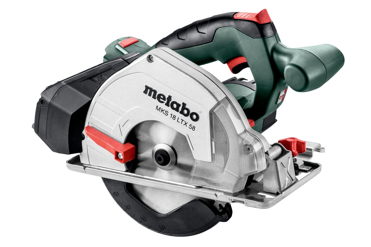 Metabo MKS18LTX58 18V Metal Cutting Circular Saw Bare Unit + MetaBOX - 600771840 - MKS18LTX58 - Metabo Power Tools UK - Trade Counter Direct
