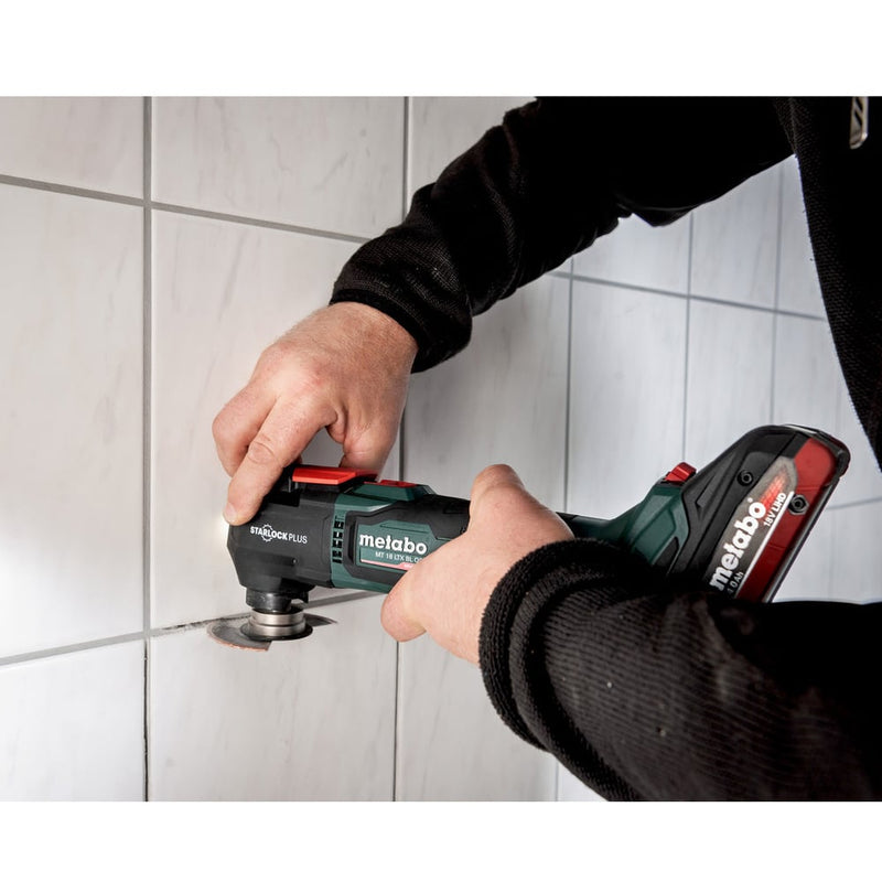 Metabo MT18LTXBLQSL (613088840) CORDLESS MULTI - TOOL + MetaBOX - MT18LTXBLQSL - Metabo Power Tools UK - Trade Counter Direct