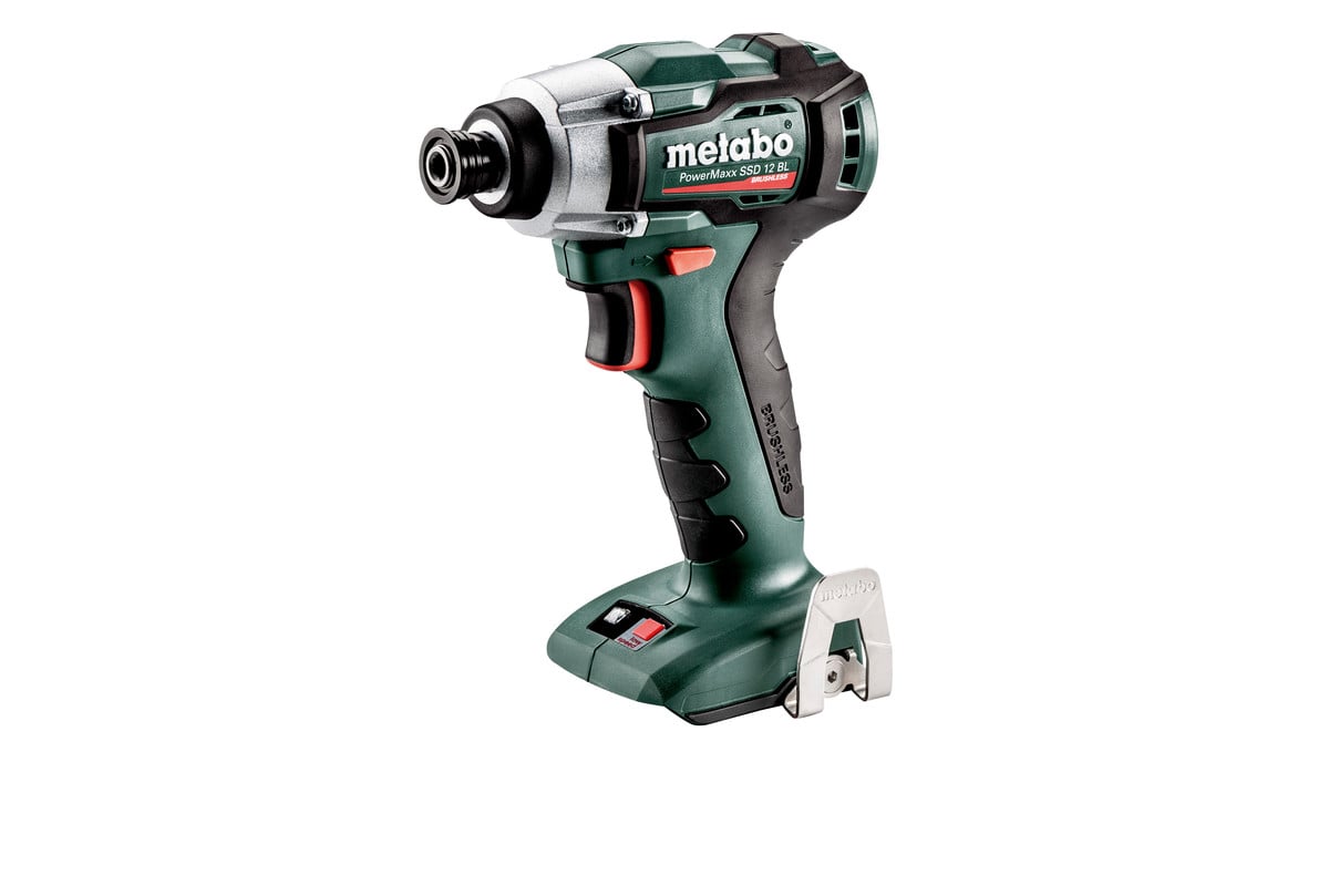 Metabo PMSSD12BL PowerMaxx Brushless 12V Cordless Impact Driver Bare Unit - 601115840 - PMSSD12BL - Metabo Power Tools UK - Trade Counter Direct
