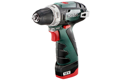 Metabo PowerMaxx BS Basic (600984500) 12V Cordless Drill Driver Kit (2 x 2Ah Batteries) - 600984500 - Metabo Power Tools UK - Trade Counter Direct