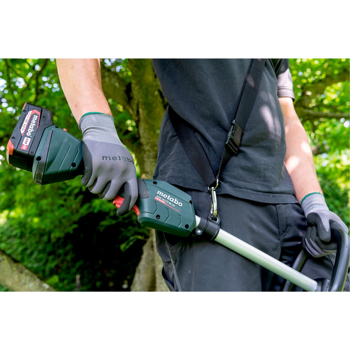 Metabo RTD18LTXBL30 Brushless Line Trimmer - RTD18LTXBL30 - Metabo Power Tools UK - Trade Counter Direct