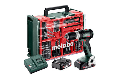 Metabo SB 18 L BL Set (613157710) 18V Brushless Cordless Combi Drill Kit (2 x 2Ah Batteries) - 613157710 - Metabo Power Tools UK - Trade Counter Direct