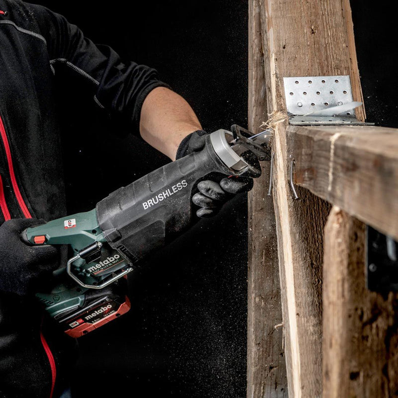 Metabo SSEP18LTXBLMVT 18V BL Sabre Saw Bare Unit + MetaBOX - 602258840 - SSEP18LTXBLMVT - Metabo Power Tools UK - Trade Counter Direct