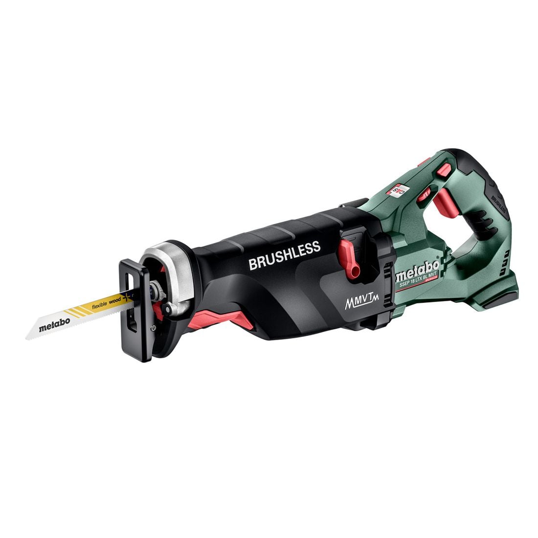 Metabo SSEP18LTXBLMVT 18V BL Sabre Saw Bare Unit + MetaBOX - 602258840 - SSEP18LTXBLMVT - Metabo Power Tools UK - Trade Counter Direct