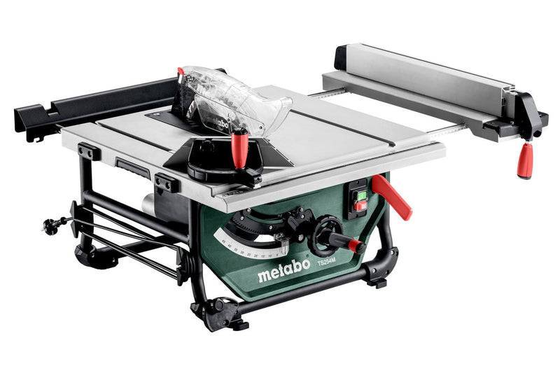Metabo TS254M Precision 240V 254mm Compact Table Saw - 610254380 - TS254M-240V - Metabo Power Tools UK - Trade Counter Direct