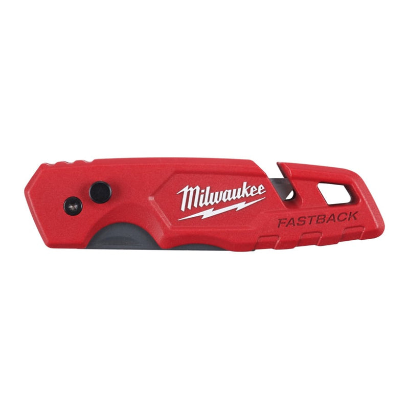 Milwaukee 48221903 Fastback Flip Utility Knife With Blade Storage (New SKU 4932471358) - 48221903 - Milwaukee Tools UK - Trade Counter Direct