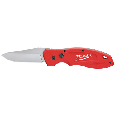 Milwaukee 48221990 Fastback Smooth Knife - 48221990 - Milwaukee Tools UK - Trade Counter Direct