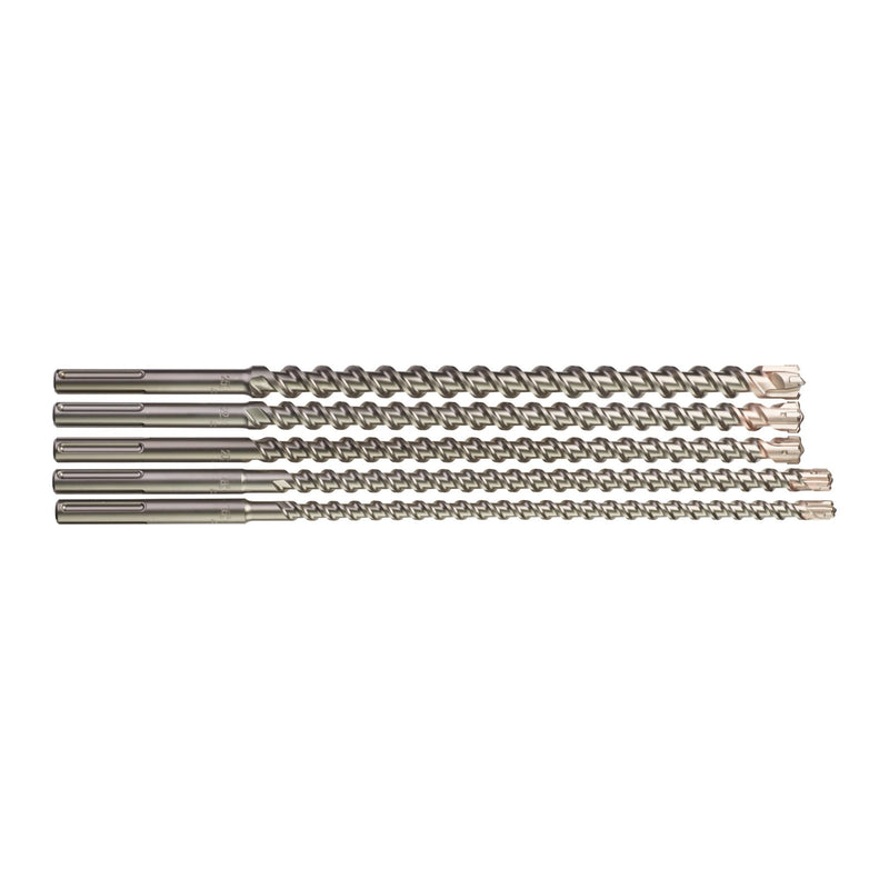 Milwaukee 4932352800 Sds Max Mx4 Set - 5Pc - 4932352800 - Milwaukee Tools UK - Trade Counter Direct