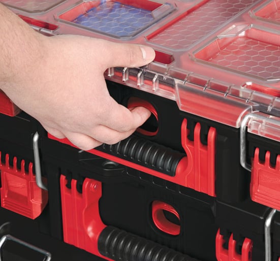Milwaukee 4932464082 Packout Organizer Storage System - Packout - 4932464082 - Milwaukee Tools UK - Trade Counter Direct