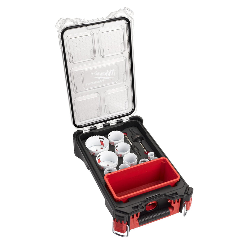 Milwaukee 4932472248 Holesaw Bim Hole Dozer Packout Set 1 - 12Pc - 4932472248 - Milwaukee Tools UK - Trade Counter Direct