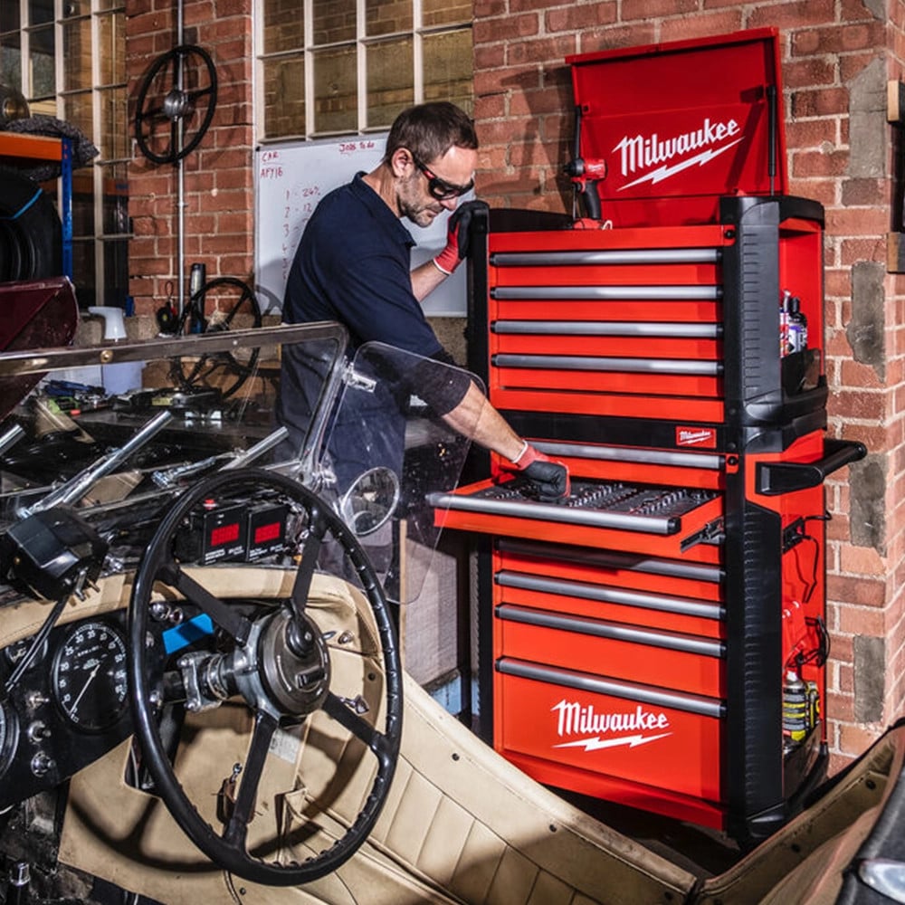 Milwaukee 4932478851 30 Inch Steel Rolling Cabinet Gbx - 4932478851 - Milwaukee Tools UK - Trade Counter Direct