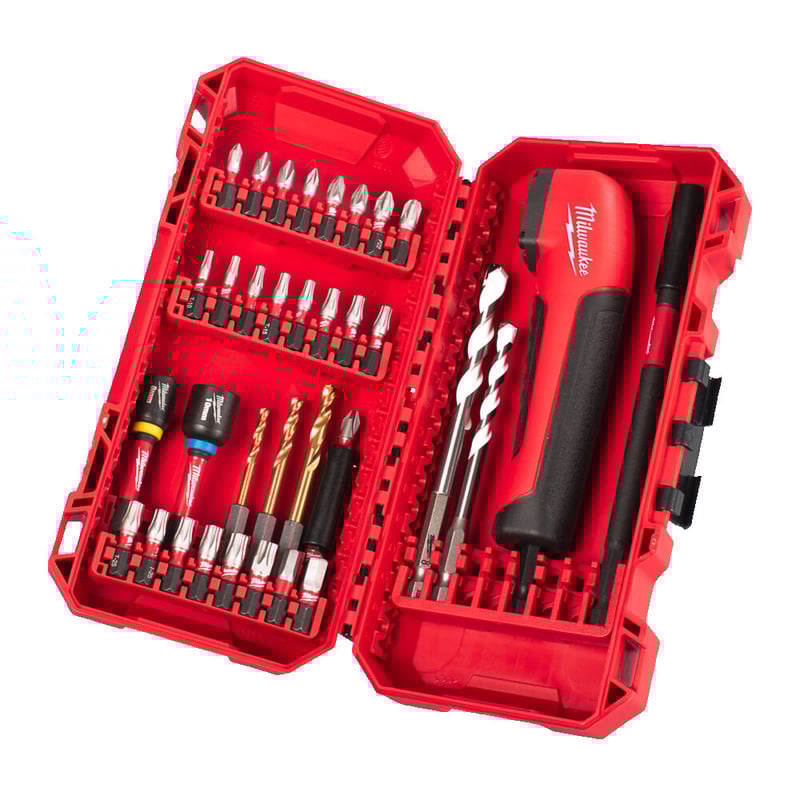Milwaukee Shockwave Impact Screwdriver Bit Set - 35pc - 4932493653