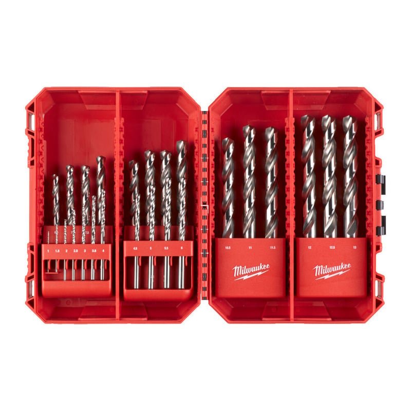 Milwaukee 4932493870 25pc Thunderweb HSS - G Metal Drill Bit Set - 4932493870 - Milwaukee Tools UK - Trade Counter Direct