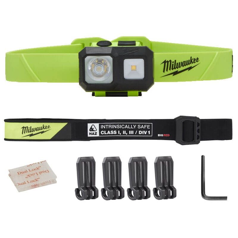 Milwaukee 4933478112 Ishl - Led Intrinsi. Safe Al. Headlamp - 4933478112 - Milwaukee Tools UK - Trade Counter Direct