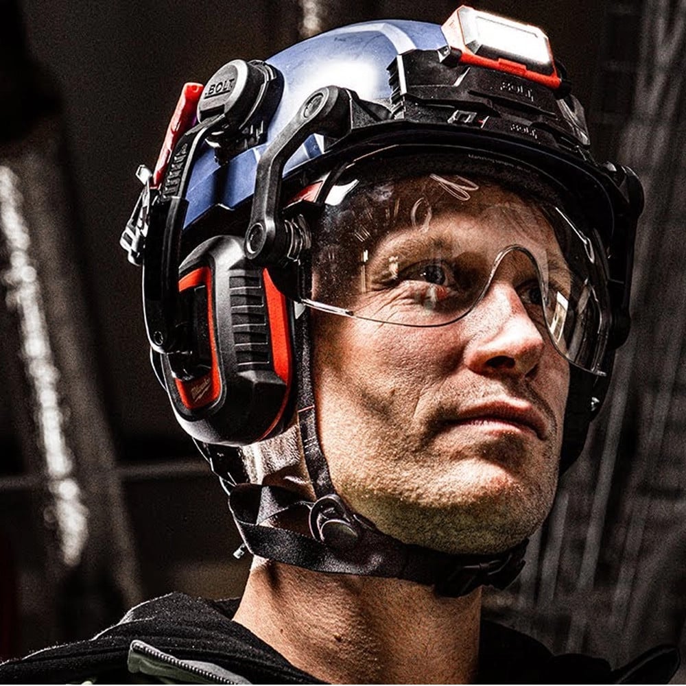 Milwaukee Bolt LP Earmuff Noise Protectors - 4932478878 - 4932478878 - Milwaukee Tools UK - Trade Counter Direct